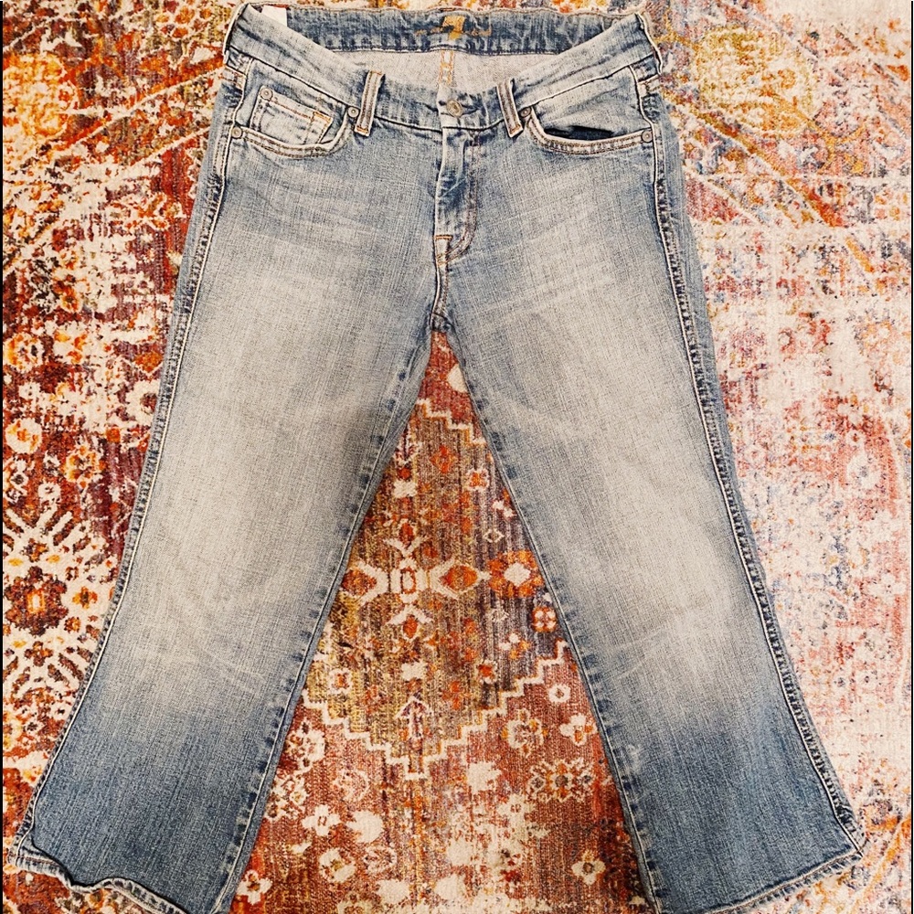 7 For All Mankind Crop Flare